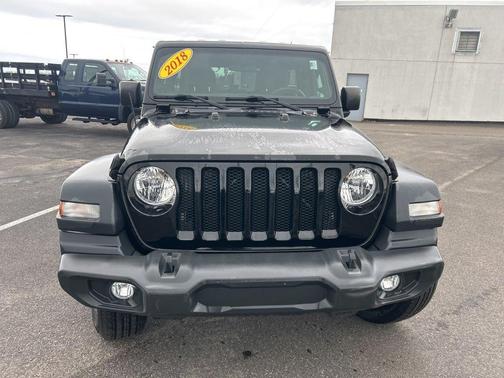 Black Clearcoat 2018 Jeep Wrangler Unlimited Sport