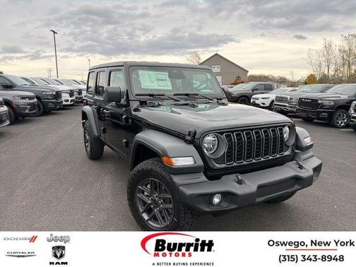 Black Clearcoat 2026 Jeep Wrangler Sport