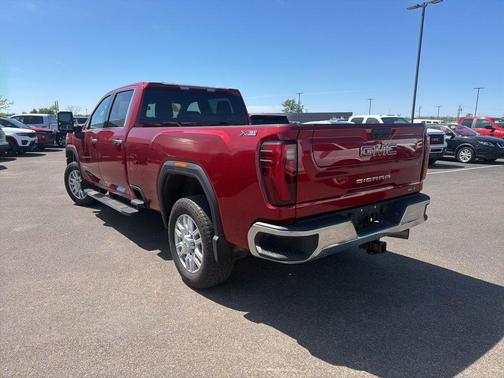 Volcanic Red 2024 GMC Sierra 2500 SLT