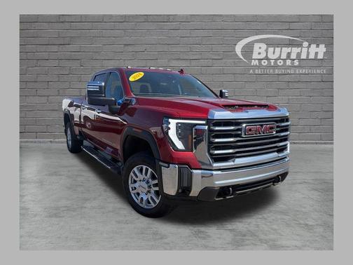 Volcanic Red 2024 GMC Sierra 2500 SLT