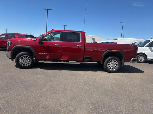 Volcanic Red 2024 GMC Sierra 2500 SLT