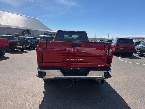 Volcanic Red 2024 GMC Sierra 2500 SLT