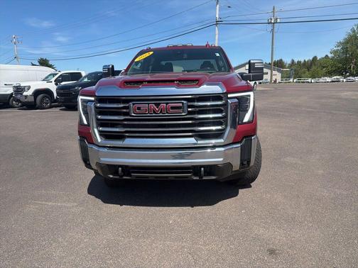 Volcanic Red 2024 GMC Sierra 2500 SLT