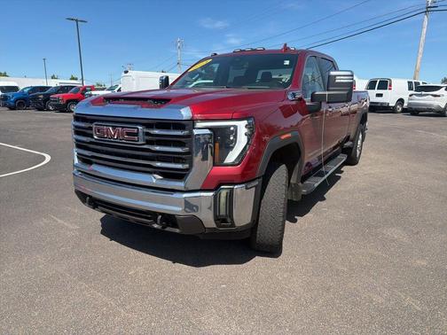 Volcanic Red 2024 GMC Sierra 2500 SLT