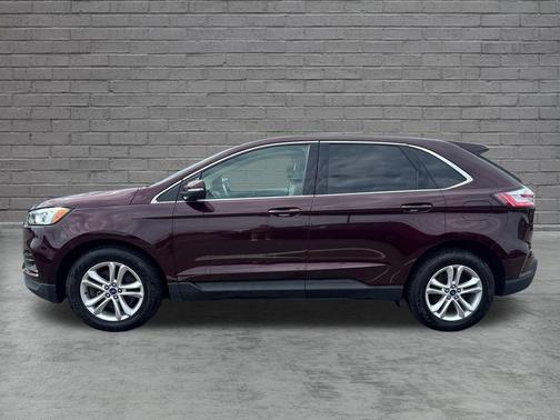 Burgundy 2019 Ford Edge SEL