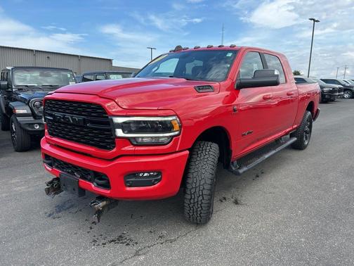 Flame Red Clearcoat 2022 RAM 3500 Big Horn