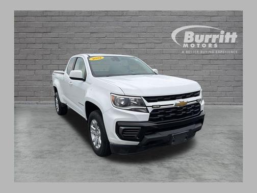 Summit White 2022 Chevrolet Colorado LT