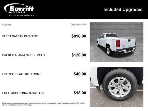 Summit White 2022 Chevrolet Colorado LT