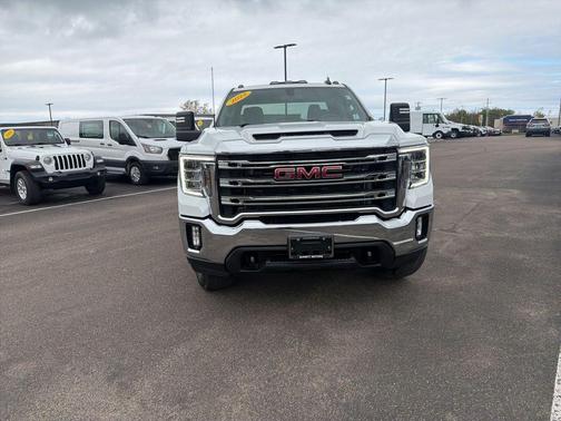 Summit White 2022 GMC Sierra 3500 SLE