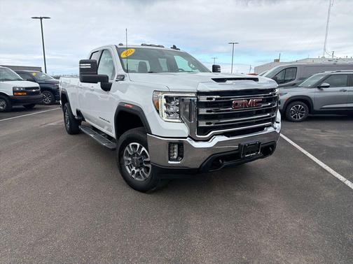 Summit White 2022 GMC Sierra 3500 SLE