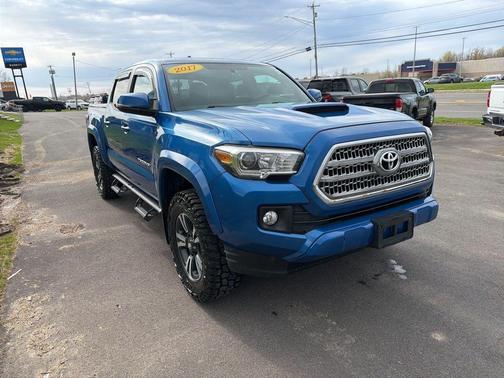 Blazing Blue 2017 Toyota Tacoma TRD Sport