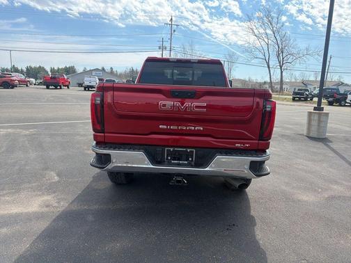 Volcanic Red 2024 GMC Sierra 2500 SLT