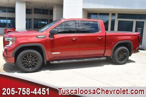Cayenne Red 2021 GMC Sierra 1500 Elevation
