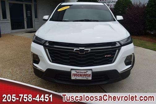 Summit White 2023 Chevrolet Traverse RS