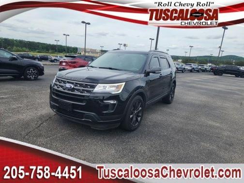 Shadow Black 2018 Ford Explorer XLT