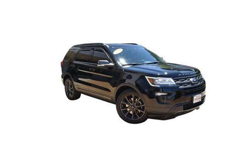 Shadow Black 2018 Ford Explorer XLT