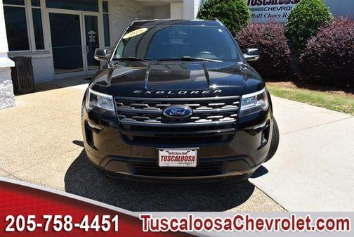 Shadow Black 2018 Ford Explorer XLT