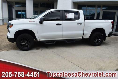 Summit White 2024 Chevrolet Silverado 1500 Custom Trail Boss