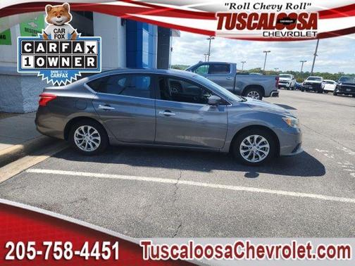 Gun Metallic 2018 Nissan Sentra SV