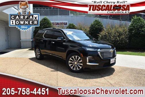 Black Metallic 2023 Chevrolet Traverse Premier