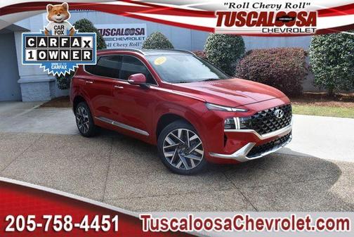 Calypso Red 2023 Hyundai SANTA FE Calligraphy
