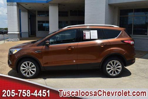 Canyon Ridge Metallic 2017 Ford Escape Titanium