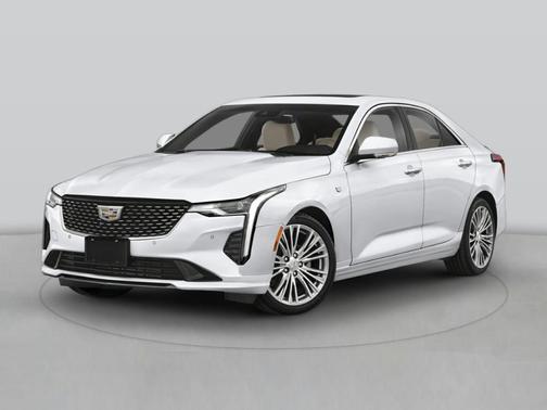 Summit White 2026 Cadillac CT4 Premium Luxury