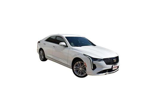 Summit White 2026 Cadillac CT4 Premium Luxury