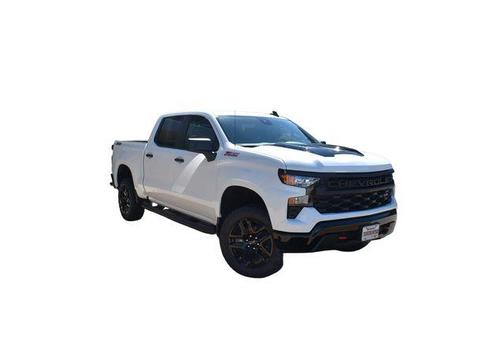 Summit White 2026 Chevrolet Silverado 1500 Custom Trail Boss