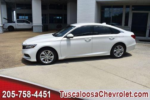 White 2019 Honda Accord LX