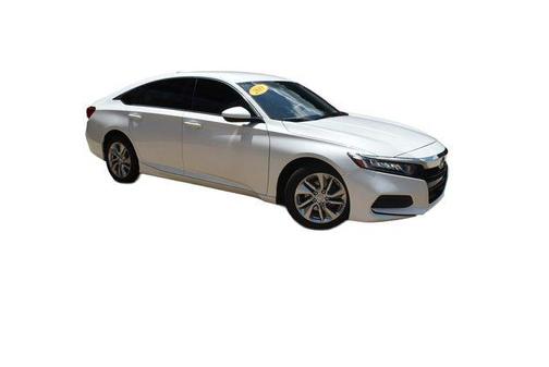 White 2019 Honda Accord LX