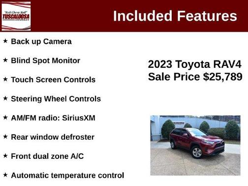 Ruby Flare Pearl 2023 Toyota RAV4 XLE