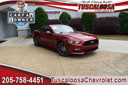 Ruby Red Metallic 2016 Ford Mustang EcoBoost