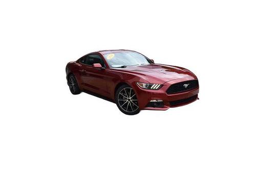 Ruby Red Metallic 2016 Ford Mustang EcoBoost