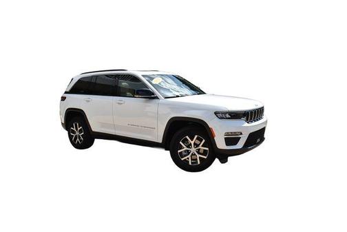 Bright White Clearcoat 2024 Jeep Grand Cherokee Limited