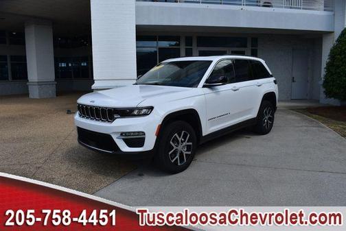 Bright White Clearcoat 2024 Jeep Grand Cherokee Limited