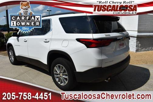 Summit White 2023 Chevrolet Traverse LT Cloth