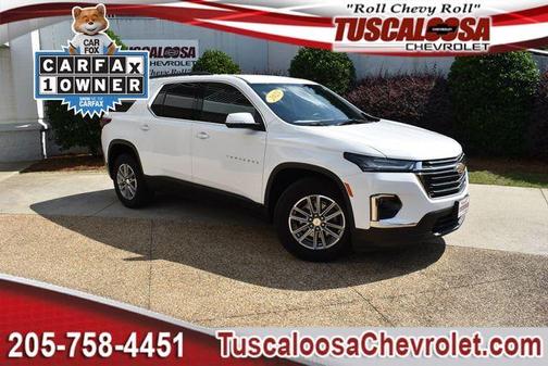 Summit White 2023 Chevrolet Traverse LT Cloth
