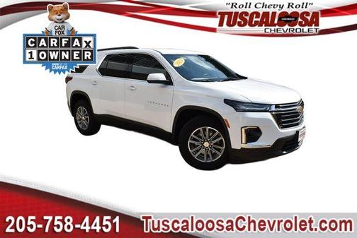 Summit White 2023 Chevrolet Traverse LT Cloth