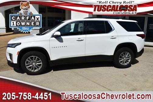 Summit White 2023 Chevrolet Traverse LT Cloth
