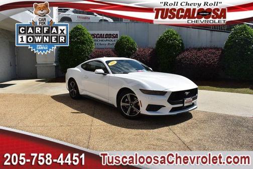 Oxford White 2025 Ford Mustang EcoBoost