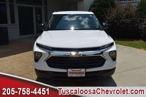 Summit White 2026 Chevrolet Trailblazer LS