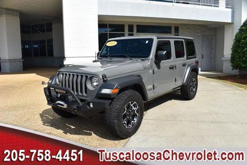 Sting Gray Clearcoat 2018 Jeep Wrangler Unlimited Sport