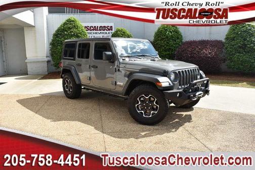 Sting Gray Clearcoat 2018 Jeep Wrangler Unlimited Sport