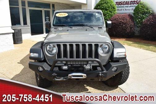 Sting Gray Clearcoat 2018 Jeep Wrangler Unlimited Sport
