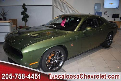 Green 2023 Dodge Challenger R/T Scat Pack