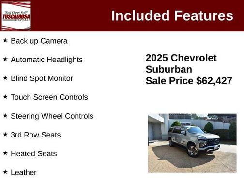 Sterling Gray Metallic 2025 Chevrolet Suburban Z71