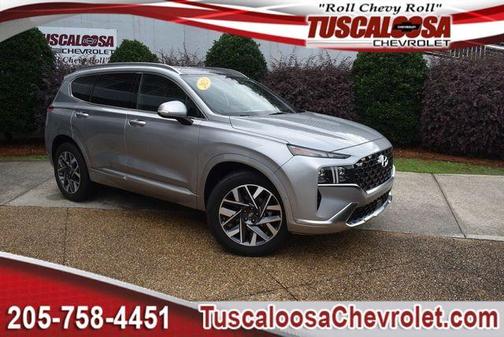 Shimmering Silver 2023 Hyundai SANTA FE Calligraphy