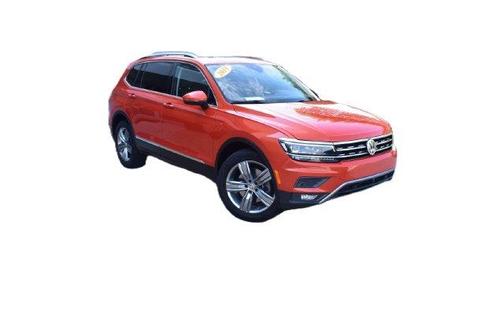 Habanero Orange Metallic 2019 Volkswagen Tiguan 2.0T SEL Premium