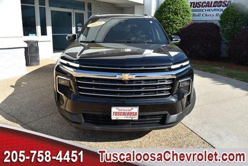 Black Metallic 2025 Chevrolet Traverse LT